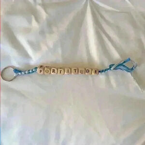 Fortitude Keychain💙💛